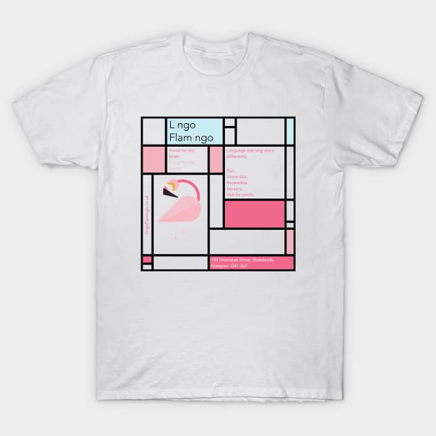 Modernist Lingo T-Shirt by LingoFlamingo